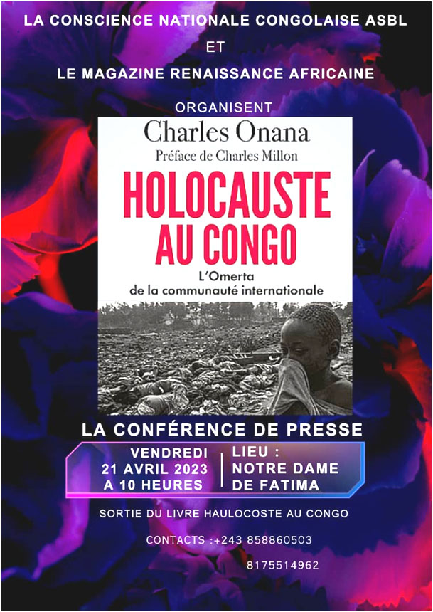 ON EN PARLE Holocauste en RDC, rencontre avec Charles ONANA le