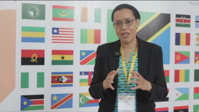 Raissa Malu ministre dEtat a lEDU NC a la conference e Learning Africa a Dar Es Salaam 1