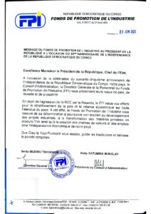 Doc-FPI_page-0001-212x300 65 ans d’indépendance : dans ses vœux au Président Félix Tshisekedi, le FPI réaffirme son engagement pour l’autonomie économique de la RDC