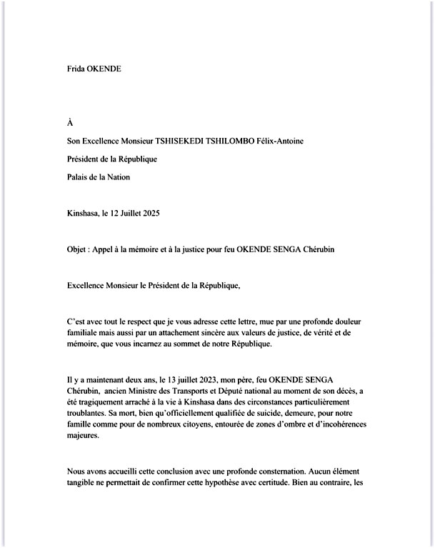 Deux ans après l’assassinat de Chérubin Okende, le silence de l’État suscite colère et incompréhension 11 31