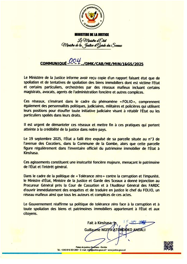 Spoliation foncière : un fléau organisé en réseau, au cœur même de l’État (Enquête exclusive d’Econews) 13 1101 42