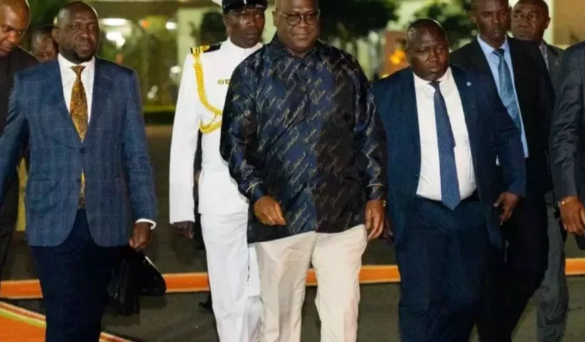 kinshasa politique president felix tshisekedi participe reunion union africaine nairobi 1543 file 1200x900 1