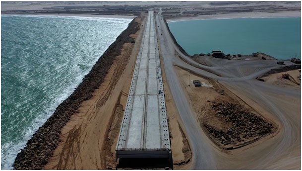 Port Dakhla Atlantique : le chantier franchit le cap des 50% d’avancement 25 ECO 1152 92