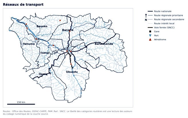 Relier les territoires de la RDC par des réseaux de transport fonctionnels : organiser les routes, les voies navigables, le rail et les interfaces logistiques au service du développement (Par John M. Ulimwengu) 9 1 1
