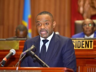Salomon Idi Kalonda Della au Senat de la RDC le 12 aout 2024